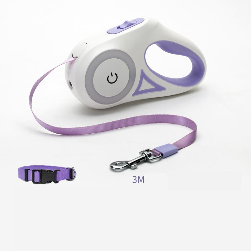 Ultimate Retractable Dog Leash & Collar Set - Perfect for Small to Medium Dogs!