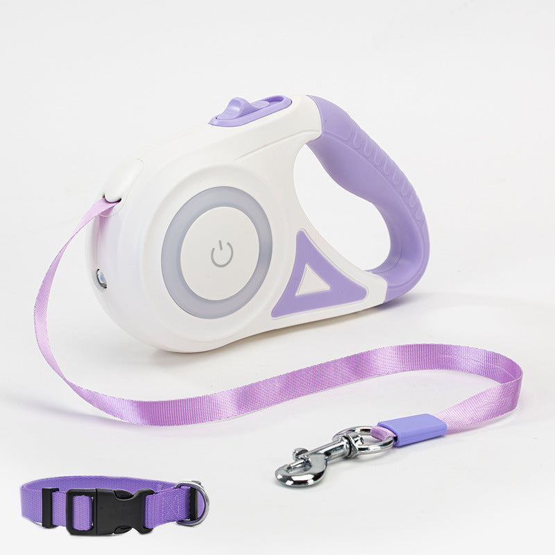 Ultimate Retractable Dog Leash & Collar Set - Perfect for Small to Medium Dogs!