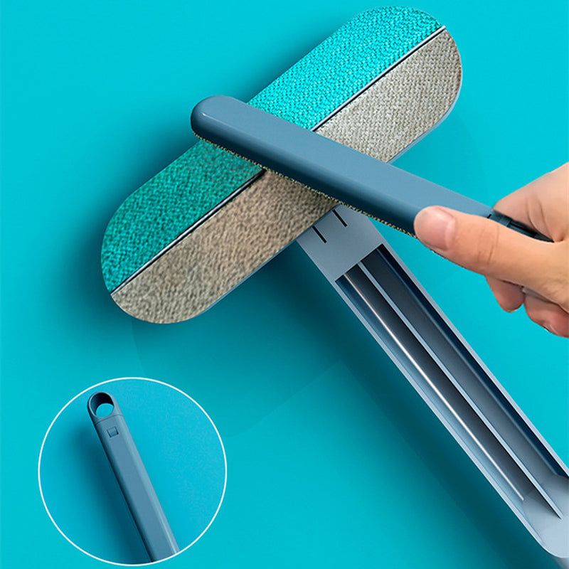 4-in-1 Multifunctional Pet Hair Removal Brush & Window Screen Cleaner - Essential Grooming Tool for Dogs and Cats