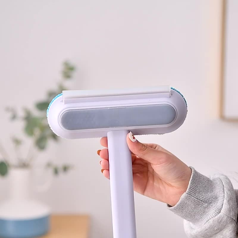 4-in-1 Multifunctional Pet Hair Removal Brush & Window Screen Cleaner - Essential Grooming Tool for Dogs and Cats