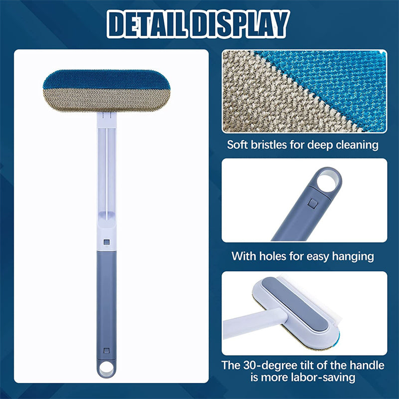 4-in-1 Multifunctional Pet Hair Removal Brush & Window Screen Cleaner - Essential Grooming Tool for Dogs and Cats