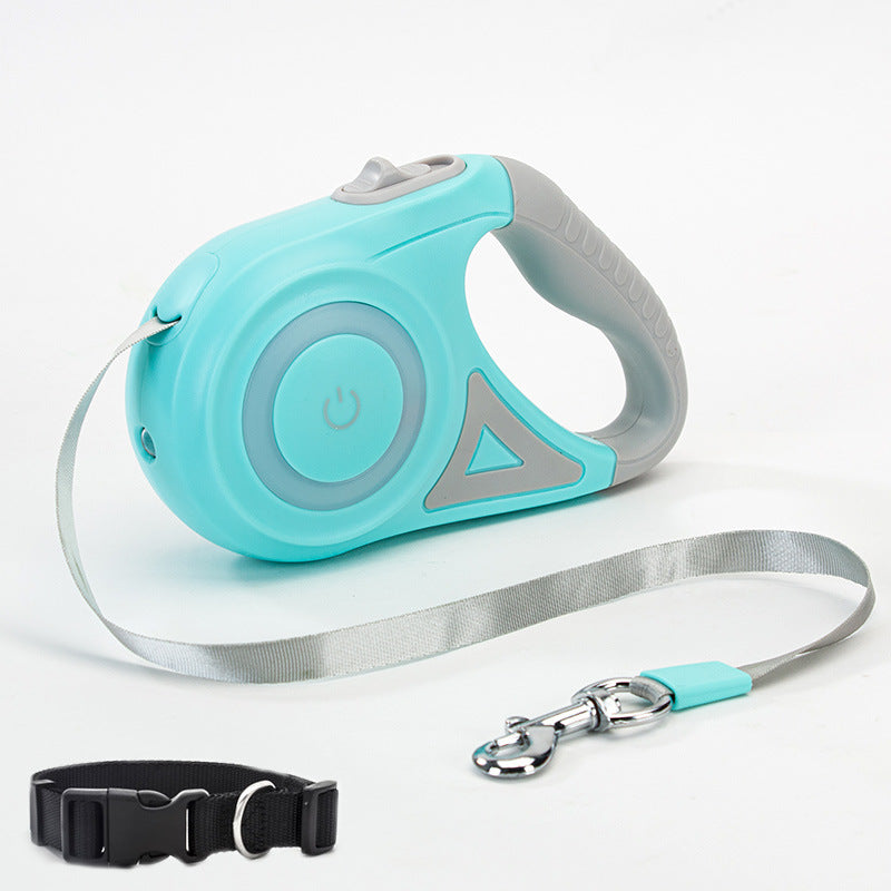 Ultimate Retractable Dog Leash & Collar Set - Perfect for Small to Medium Dogs!