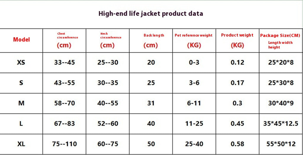 Professional Pet Life Vest Swimming Clothes Dog Outdoor Supplies Large Dog Buoyancy Swimsuit