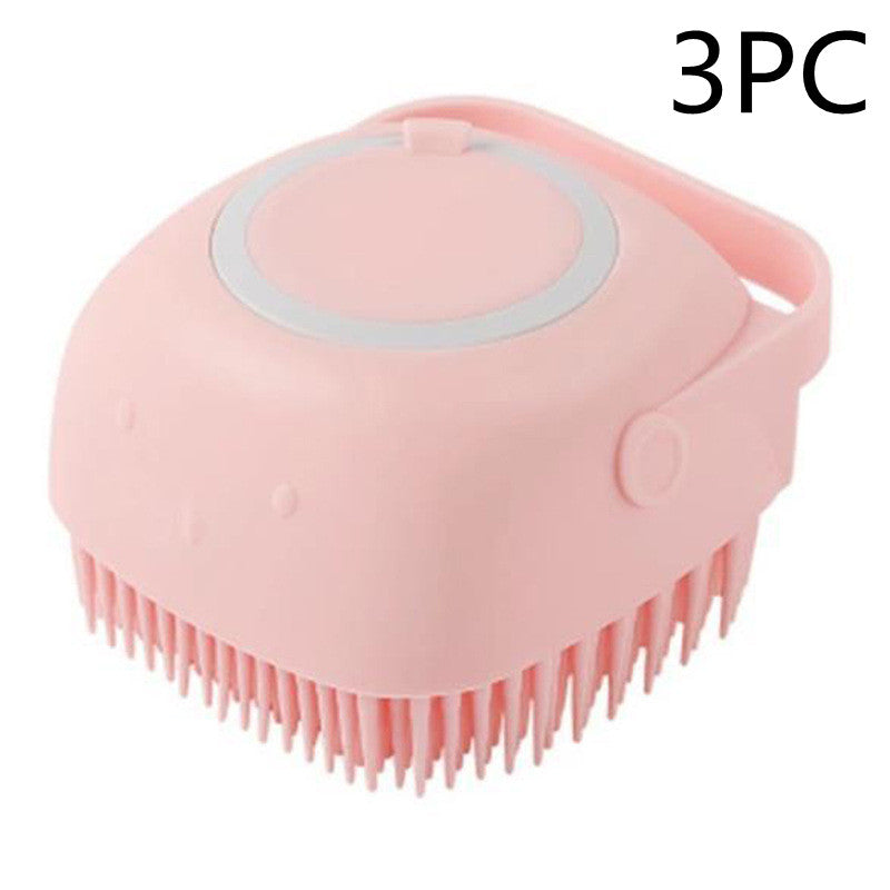 Silicone Dog Bath Massage Gloves - Ultimate Grooming Tool for Dogs & Cats, Perfect for Shampooing & Cleaning!
