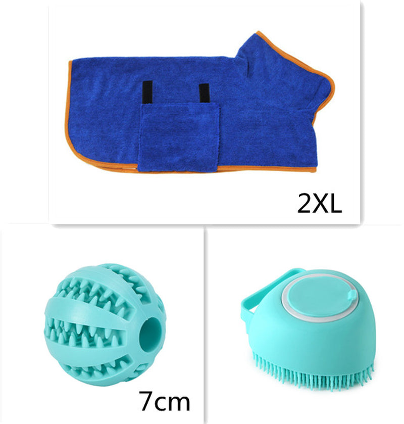 Silicone Dog Bath Massage Gloves - Ultimate Grooming Tool for Dogs & Cats, Perfect for Shampooing & Cleaning!