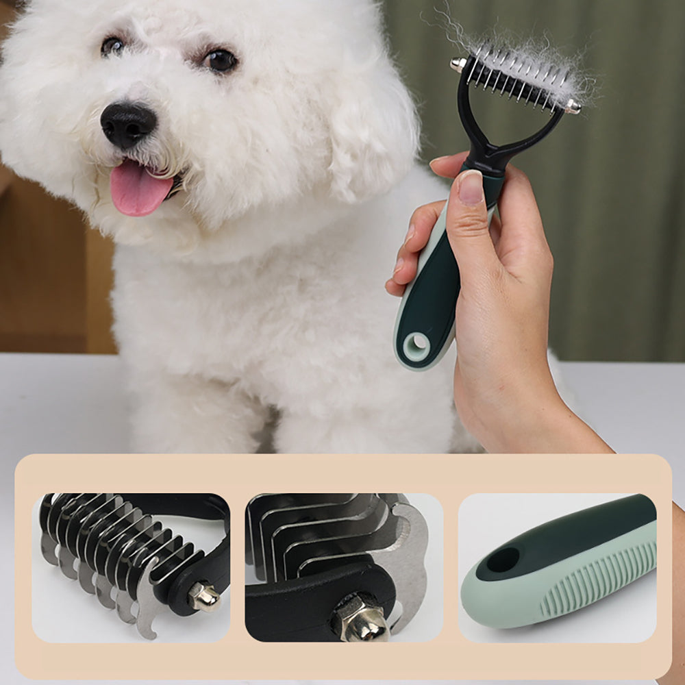Professional Cordless Dog Clippers - Quiet Grooming Kit for Thick Coats, Low Noise Trimmer for Dogs & Cats