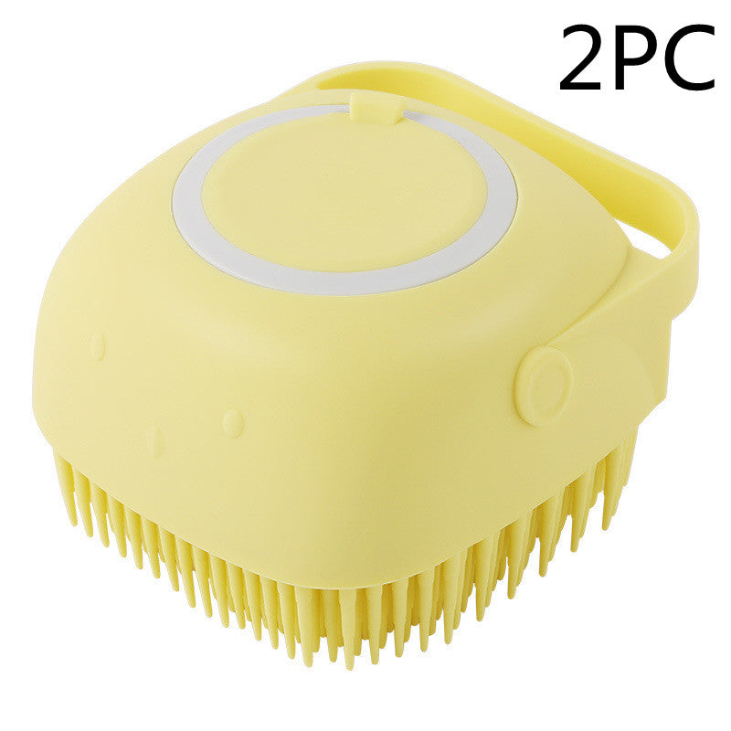 Silicone Dog Bath Massage Gloves - Ultimate Grooming Tool for Dogs & Cats, Perfect for Shampooing & Cleaning!