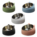 Ergonomic Tilted Pet Feeding Bowl