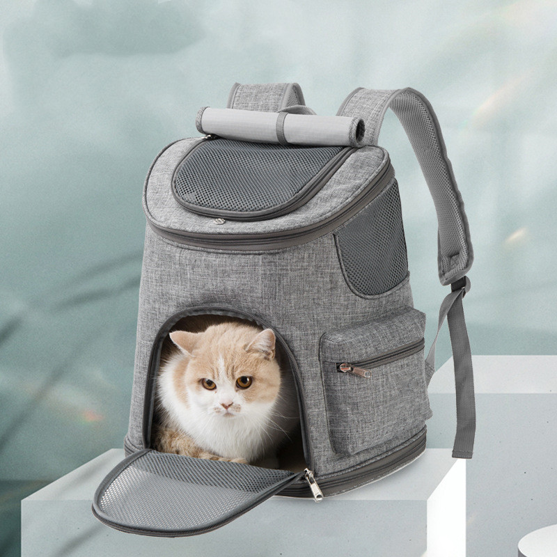 Oxford Cloth Portable Dog Backpack