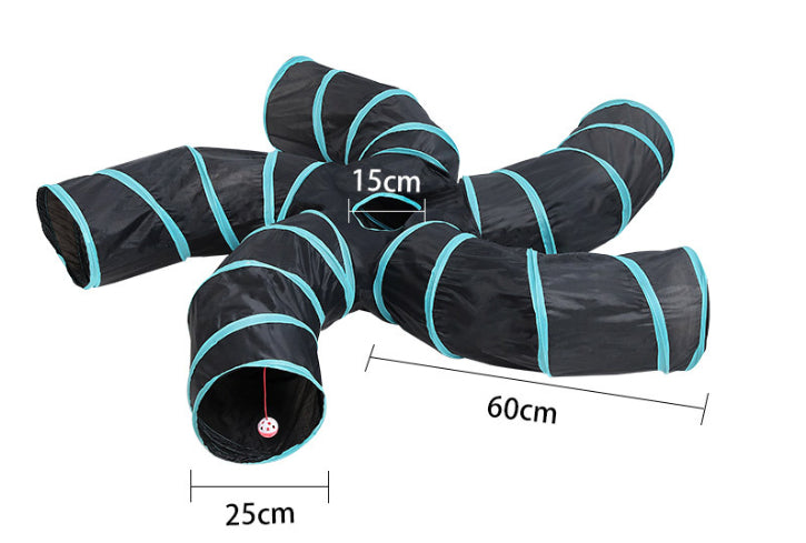 Interactive Tunnel Toy for Cats & Dogs