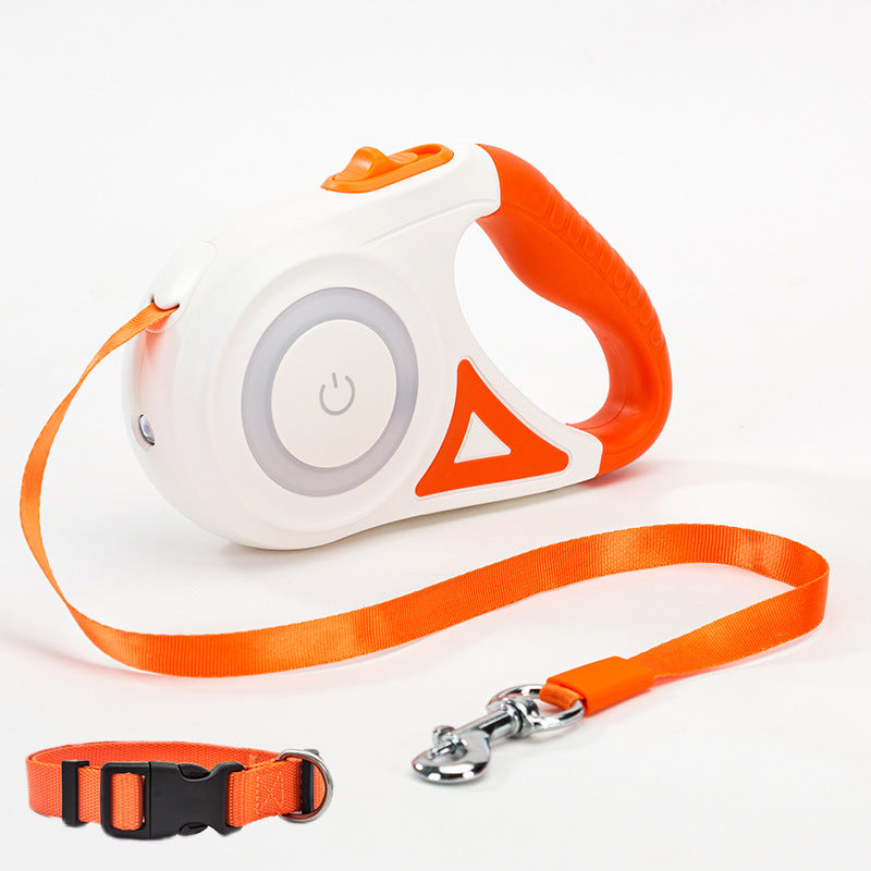 Ultimate Retractable Dog Leash & Collar Set - Perfect for Small to Medium Dogs!