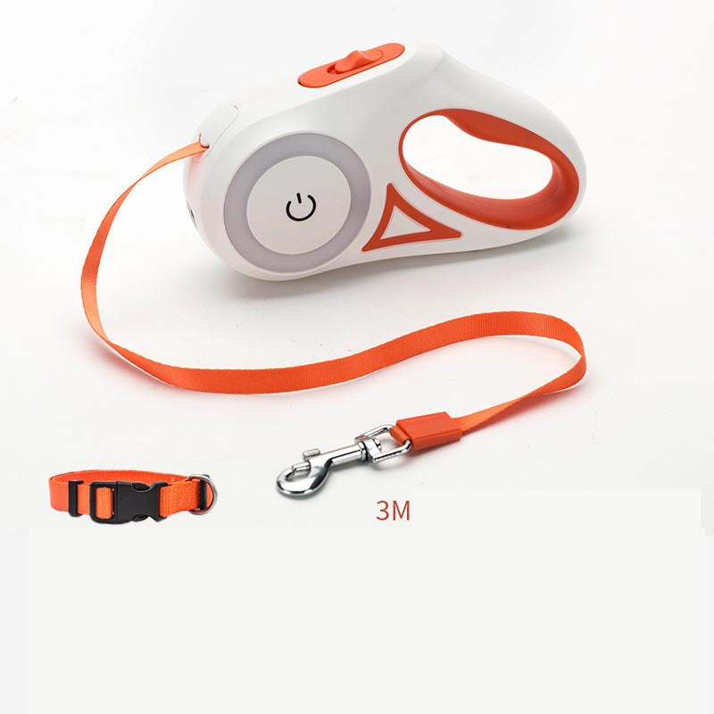 Ultimate Retractable Dog Leash & Collar Set - Perfect for Small to Medium Dogs!