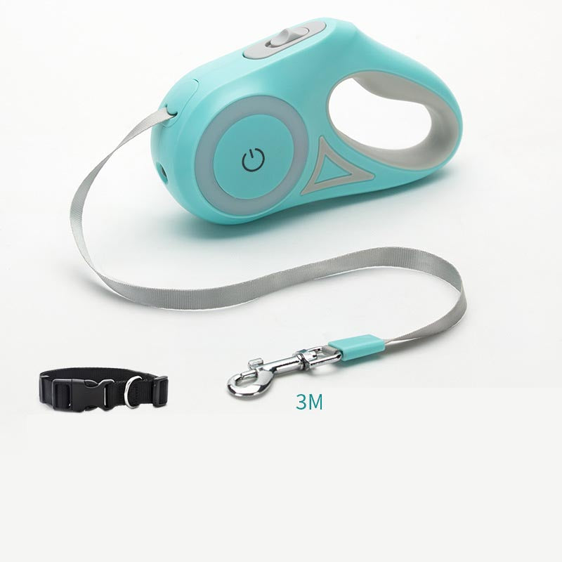 Ultimate Retractable Dog Leash & Collar Set - Perfect for Small to Medium Dogs!