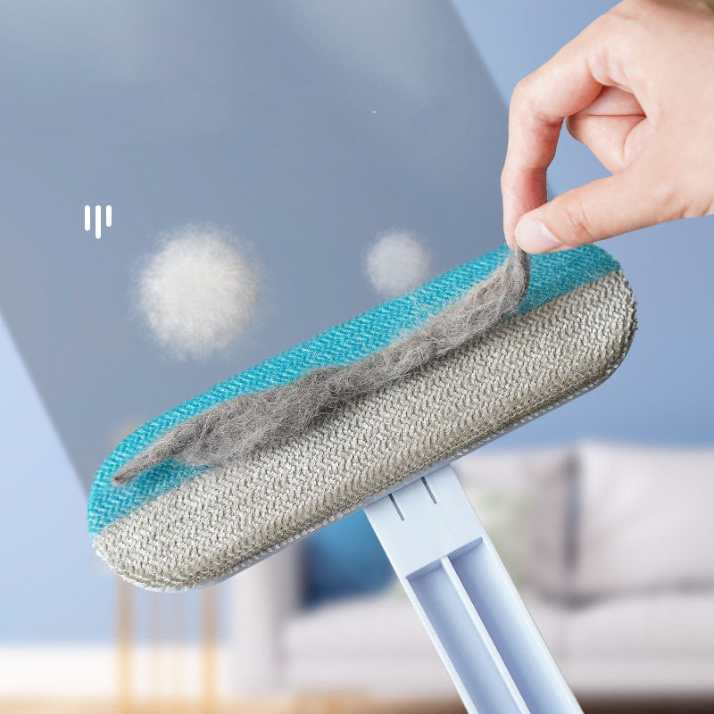 4-in-1 Multifunctional Pet Hair Removal Brush & Window Screen Cleaner - Essential Grooming Tool for Dogs and Cats