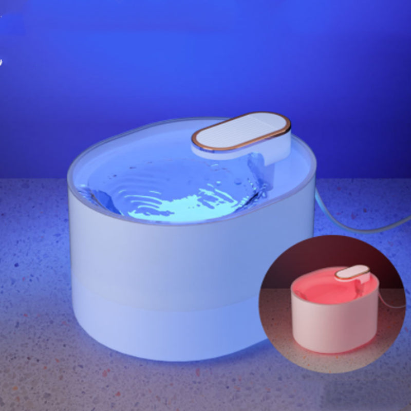 Whisper-Quiet Automatic Cat Water Fountain - USB Rechargeable Pet Drinking Dispenser for Cats and Dogs