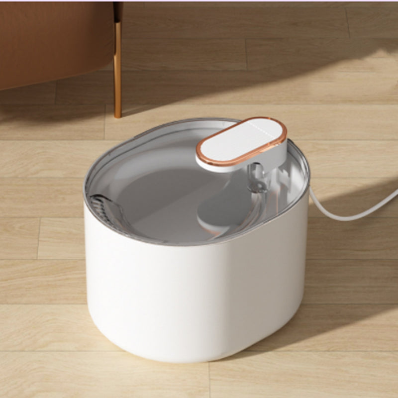 Whisper-Quiet Automatic Cat Water Fountain - USB Rechargeable Pet Drinking Dispenser for Cats and Dogs